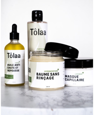 Gamme Capillaire Complète | Tôlaa - Routine Anti-Chute