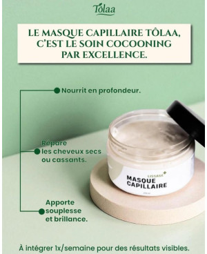 Masque Capillaire Nourrissant | Tôlaa - Cheveux Secs