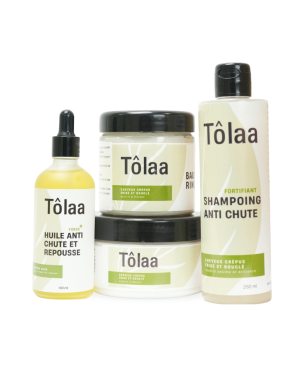 Gamme Capillaire Complète | Tôlaa - Routine Anti-Chute